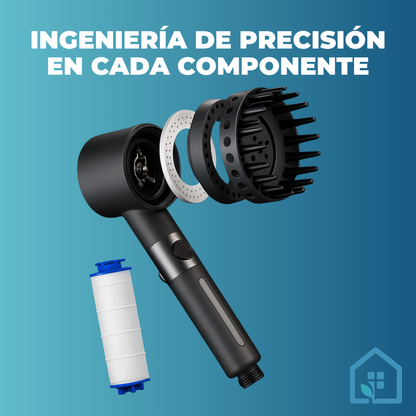 Ducha de Alta Presión AquaRain™ ¡Incluye Filtro GRATIS solo por hoy!