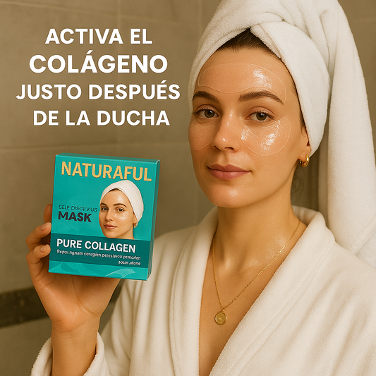 Pack de Mascarillas de Colágeno NATURAFUL™ – Auto-disolvente Facial (x10 Unidades)